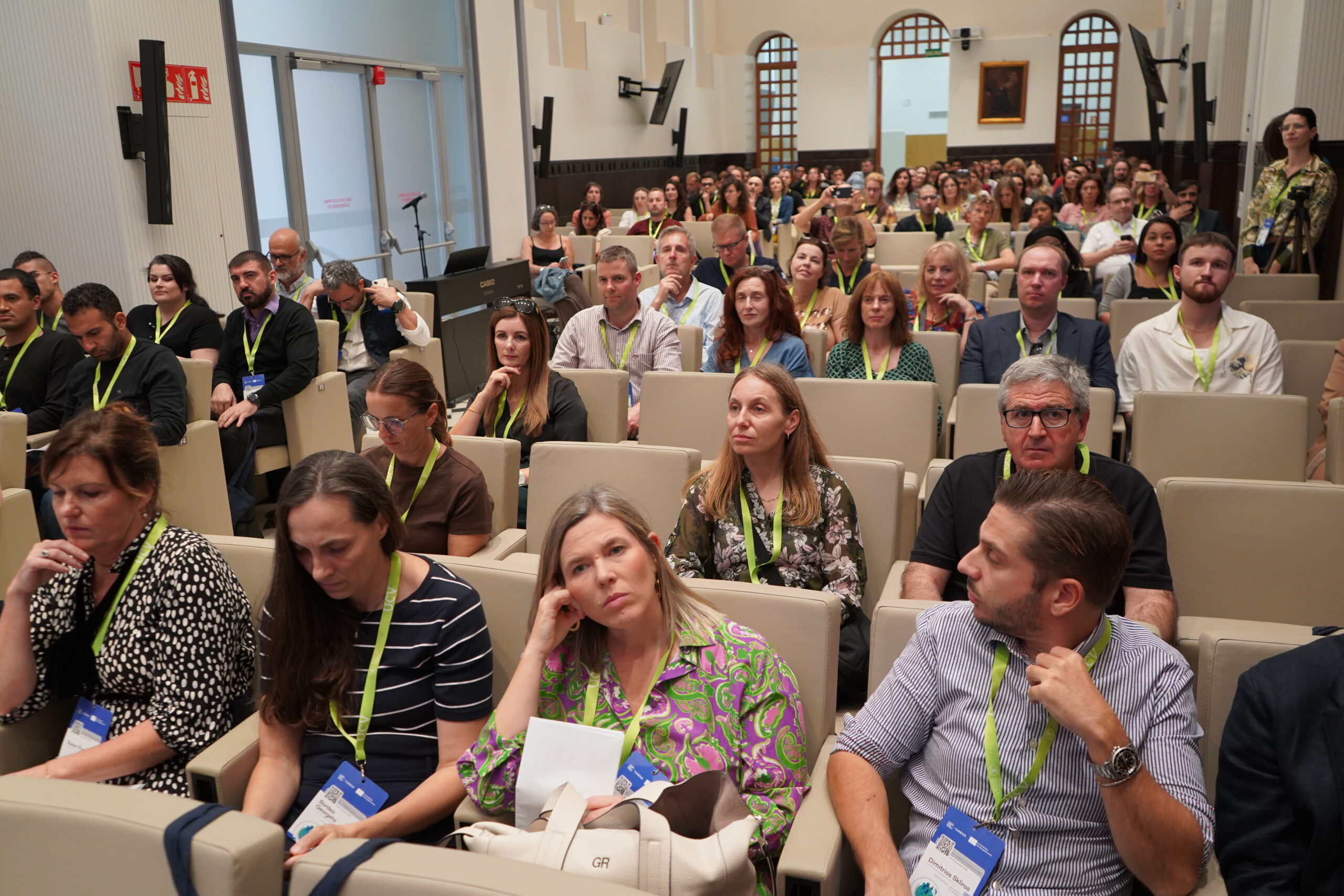Group of people at confernce